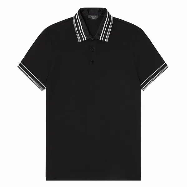 Áo Polo Versace La Greca 1005195 1A03487 1B000 Màu Đen