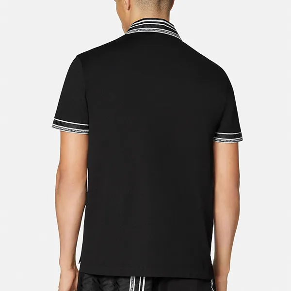 Áo Polo Versace La Greca 1005195 1A03487 1B000 Màu Đen
