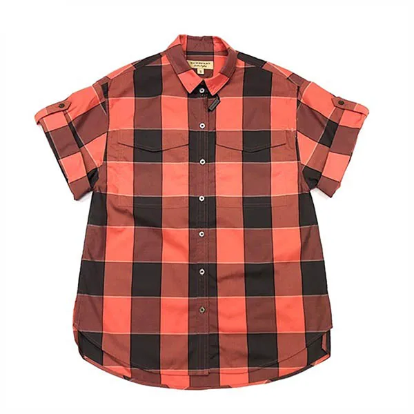 Áo Sơ Mi Burberry Coral Pink Phối Màu Size M - Thời trang - Vua Hàng Hiệu