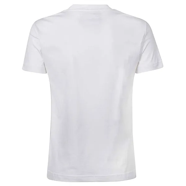 Áo Phông Versace Jeans Couture Rococo Crystal Motif T-shirt B2HWA730 30454 003 Màu Trắng