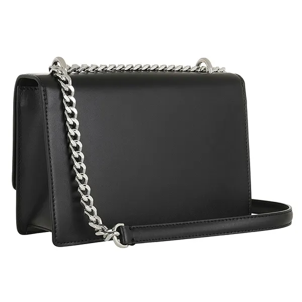 Túi Đeo Vai Karl Lagerfeld Ikonik Metal Lock Shlderbag A999 Màu Đen - Túi xách - Vua Hàng Hiệu