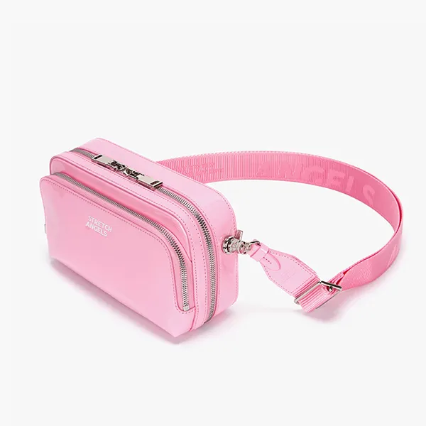 Túi Đeo Chéo Stretch Angels Panini A-22N-SWMR0012N-PKD Màu Hồng