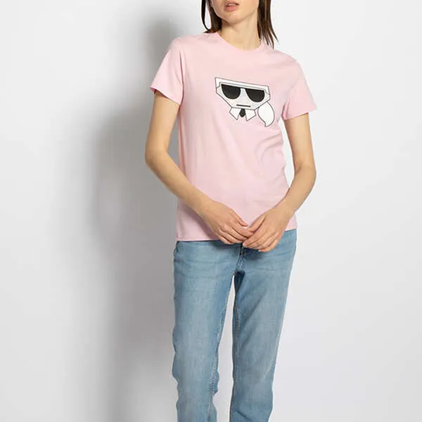 Áo Phông Karl Lagerfeld T-Shirt Màu Hồng - Thời trang - Vua Hàng Hiệu