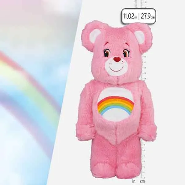 Đồ Chơi Mô Hình Bearbrick Cheer Bear Costume Version Màu Hồng Size 400% - Đồ chơi mô hình - Vua Hàng Hiệu