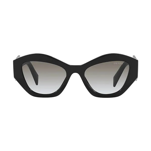 Kính Mát Prada Symbole Sunglasses SPR07Y 1AB0A7 In Black Màu Đen Xám - Kính mắt - Vua Hàng Hiệu