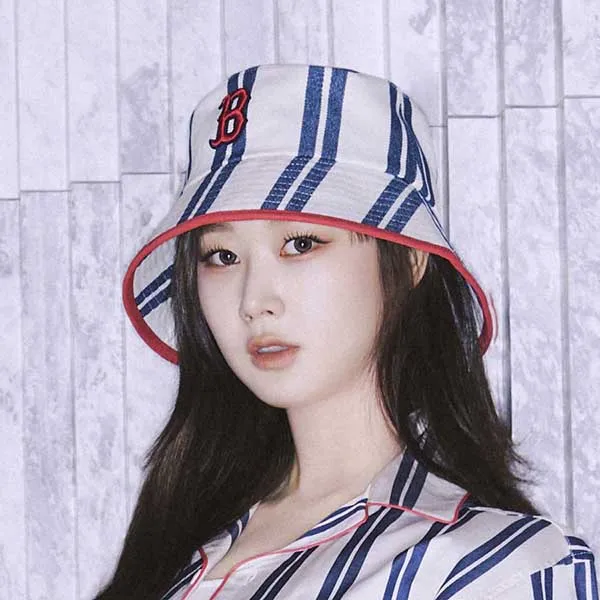 Mũ MLB Jacquard Boston Red Sox 3AHT28223-43NYL Màu Xanh Trắng