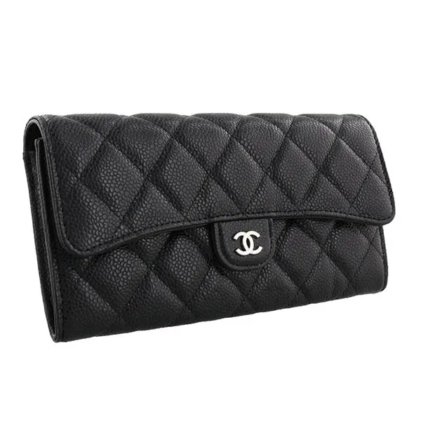 Ví Chanel Matrasse Caviar AP0241 Màu Đen - Túi xách - Vua Hàng Hiệu