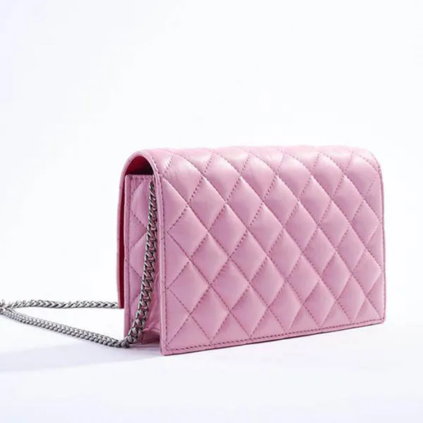 Túi Đeo Chéo Alexander Mcqueen Women's Pave Skull Pink Evening Bag Màu Hồng - Túi xách - Vua Hàng Hiệu