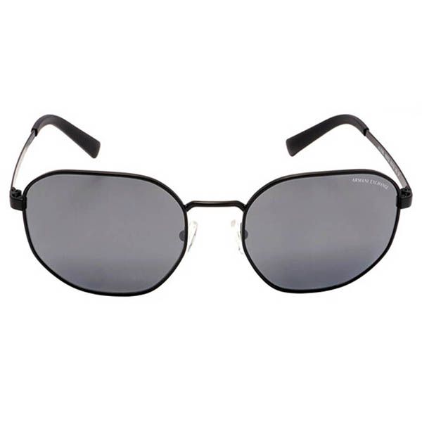Kính Mát Armani Exchange Dark Grey Mirror Silver Men's Sunglasses AX2036S 6000Z3 56 Màu Đen Xám - 1