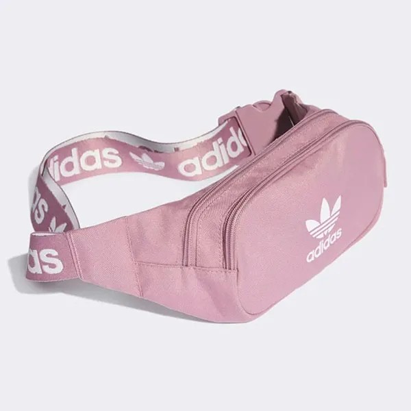 Túi Đeo Hông Adidas Adicolor Branded Webbing Waist Bag HD7169 Màu Hồng Nhạt
