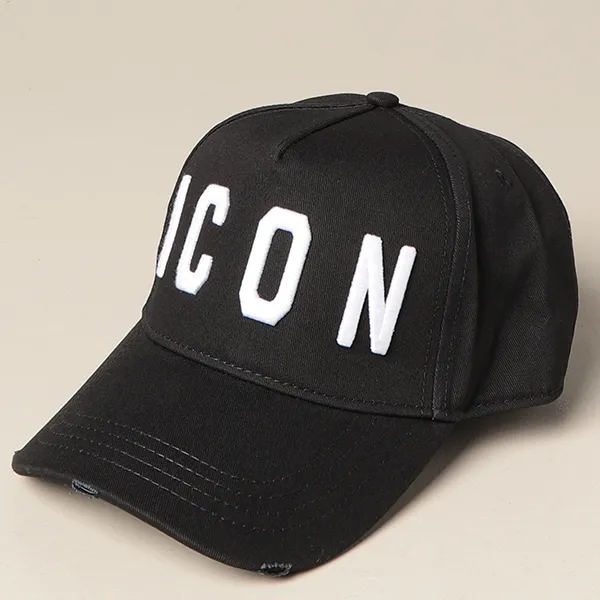 Mũ Dsquared2 Baseball Cap With Icon Logo BCM4001 05C00001 Màu Đen - Mũ nón - Vua Hàng Hiệu