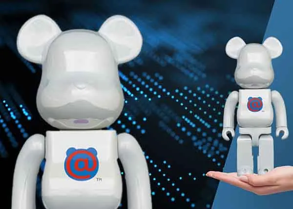 Đồ Chơi Mô Hình Bearbrick 20TH Anniv. 1ST Model White Chrome Màu Trắng Size 100% + 400% - Đồ chơi mô hình - Vua Hàng Hiệu