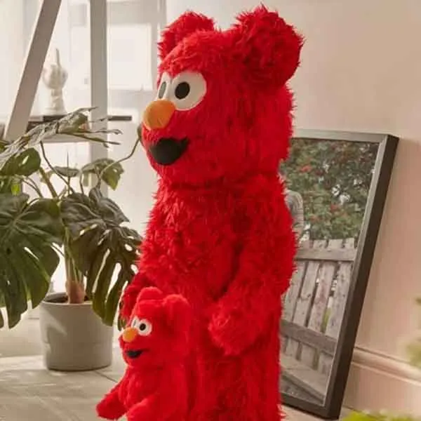 Đồ Chơi Mô Hình Bearbrick Elmo 2.0 Màu Đỏ Size 1000% - Đồ chơi mô hình - Vua Hàng Hiệu