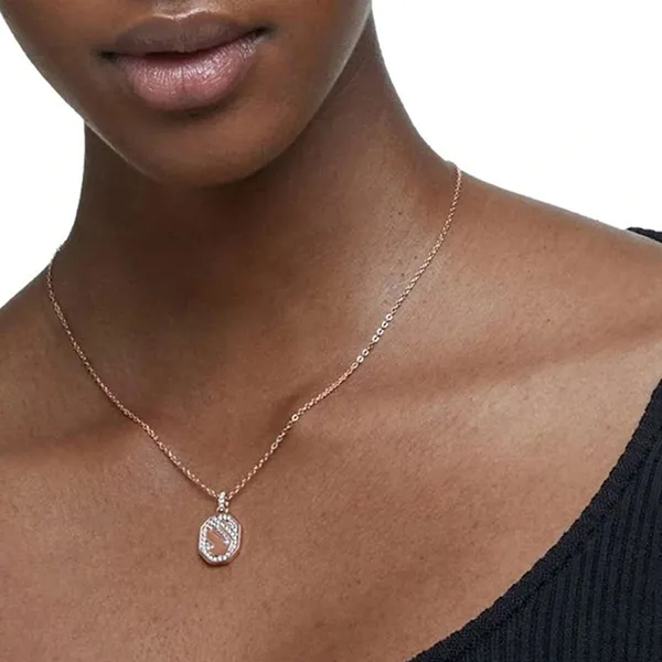 Dây Chuyền Swarovski Signum Swan White Rose Gold-Tone Plated Pendant Màu Vàng Hồng - Trang sức - Vua Hàng Hiệu