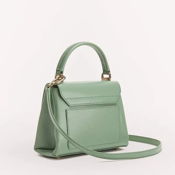 Túi Xách Furla 1927 Top Handle Mini Ulivo Màu Xanh Lá - Túi xách - Vua Hàng Hiệu