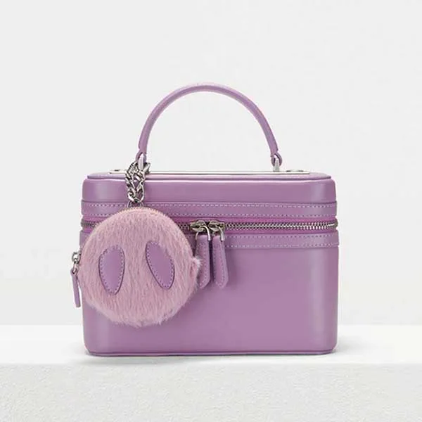 Túi Đeo Chéo Pedro Boxy Shoulder Bag PW2-76390057 Màu Tím