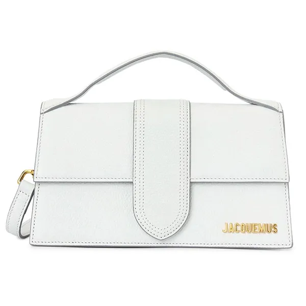 Túi Xách Jacquemus Bambino Shoulder Bag 213BA007-3012-910 Size 23, Màu Trắng - Túi xách - Vua Hàng Hiệu