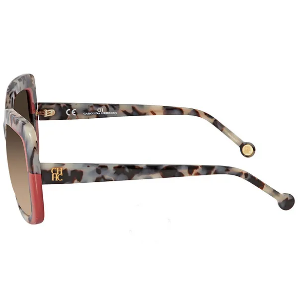 Kính Mát Carolina Herrera Brown Gradient Square Ladies Sunglasses SHE786 09BB 53 Màu Nâu - Kính mắt - Vua Hàng Hiệu