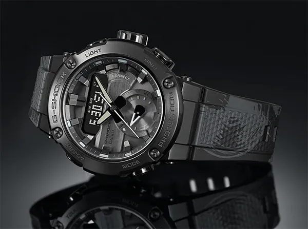 Đồng Hồ Nam Casio Analog-Digital G-Steel GST-B200TJ-1A Màu Đen