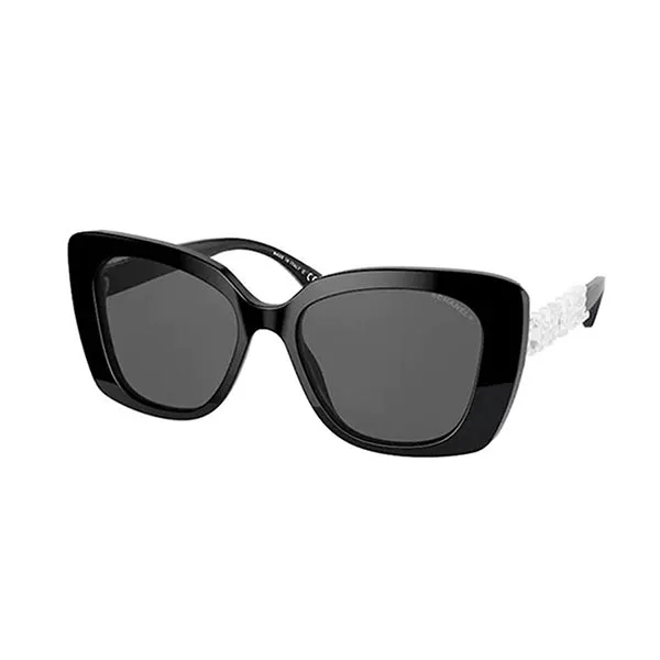 Kính Mát Chanel Square Sunglasses CH5422B 1026S4 Chống Lóa Màu Đen Xám - Kính mắt - Vua Hàng Hiệu