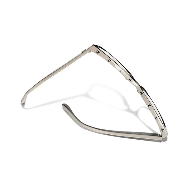 Kính Mắt Cận Chanel Eyeglasses Square CH3392 C534 Màu Đen Be - Kính mắt - Vua Hàng Hiệu