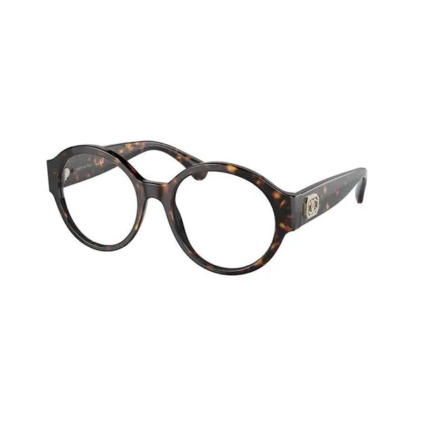 Kính Mắt Cận Chanel Lunettes De Vue Rondes CH3437 C714 Màu Nâu Vàng - Kính mắt - Vua Hàng Hiệu