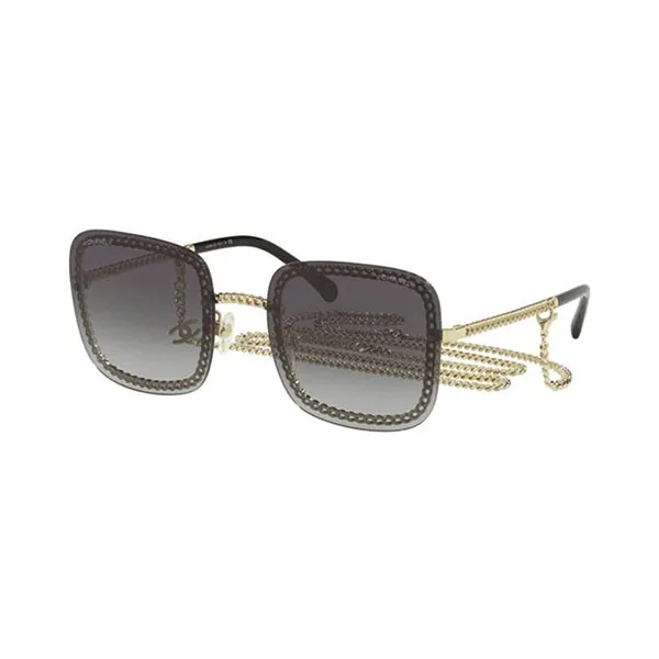 Kính Mát Chanel Sunglasses CH4244 C395S6 Màu Xám Vàng - Kính mắt - Vua Hàng Hiệu