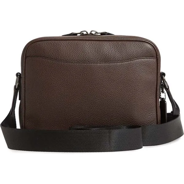 Túi Đeo Chéo Coach Nam Men Metropolitan Leather Messenger Bag Màu Nâu
