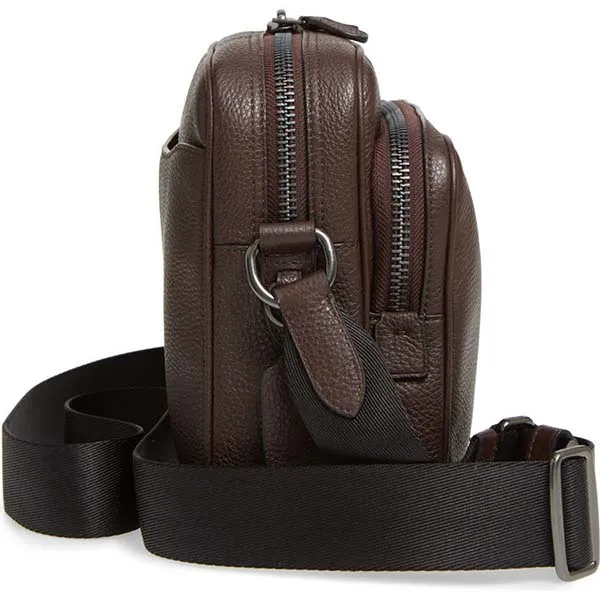 Túi Đeo Chéo Coach Nam Men Metropolitan Leather Messenger Bag Màu Nâu