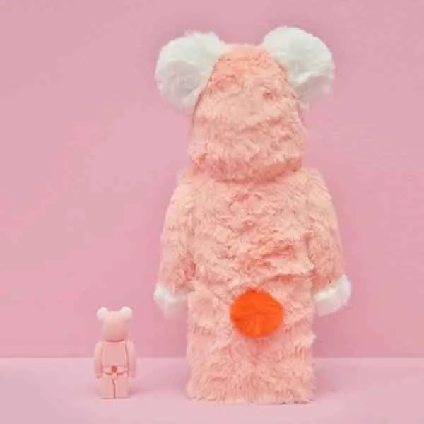 Đồ Chơi Mô Hình Bearbrick Valmuer (Poppies) Màu Cam Size 100% + 400% - Đồ chơi mô hình - Vua Hàng Hiệu