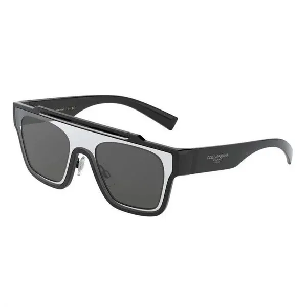 Kính Mát Dolce & Gabbana D&G Sunglasses DG6125 Màu Đen Bạc