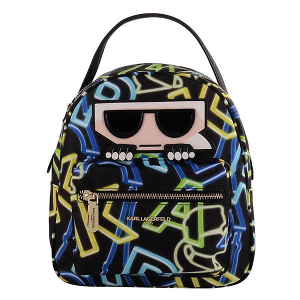 Balo Karl Lagerfeld Galeries Lafayette Backpack Màu Đen Xanh - Túi xách - Vua Hàng Hiệu