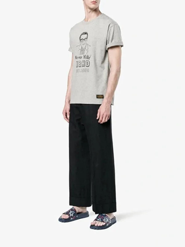 Dép Gucci Ghost Slide In Graffiti Màu Xanh Navy - Dép - Vua Hàng Hiệu
