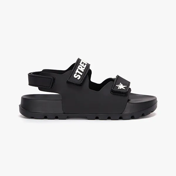 Dép Stretch Angels Rubber Velcro Sandals Black A-22S-SWSH80023-BKS Màu Đen Size 240 - Dép - Vua Hàng Hiệu