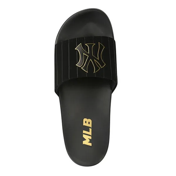 Dép MLB New Mound New York Yankees Black/Gold Size 41 - Dép - Vua Hàng Hiệu