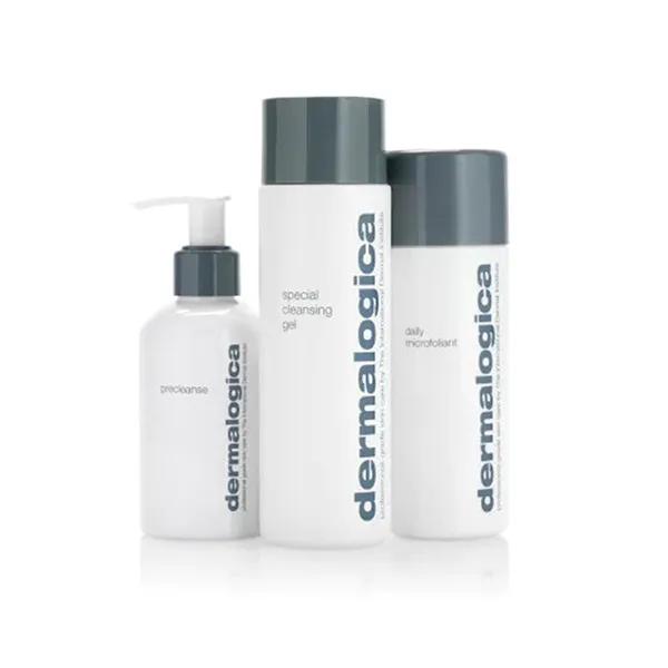 Set Làm Sạch + Sáng Da Dermalogica Our Best Cleanse + Glow 3 Món