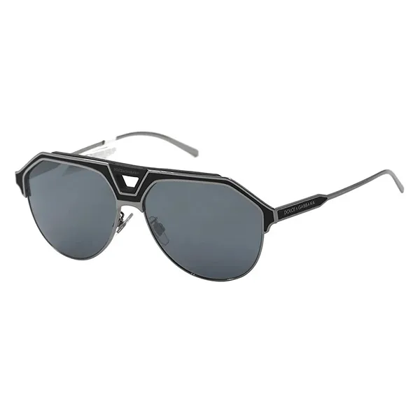 Kính Mát Dolce & Gabbana D&G DG2257 1277/6G 60-13 Sunglasses Màu Đen Xám