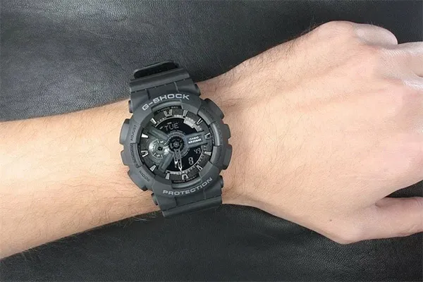 Đồng Hồ Nam Casio Analog-Digital GA-110-1B Màu Đen
