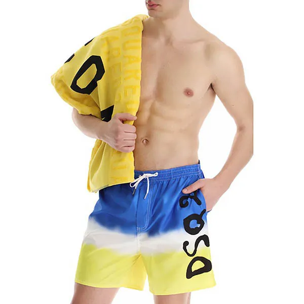 Quần Shorts Dsquared2 Logo Tie Dye Nylon Swim Shorts Phối Màu - Thời trang - Vua Hàng Hiệu