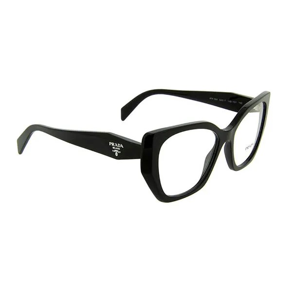 Kính Mắt Cận Prada VPR18W 1AB1O1 Glasses Black Cat Eye Màu Đen