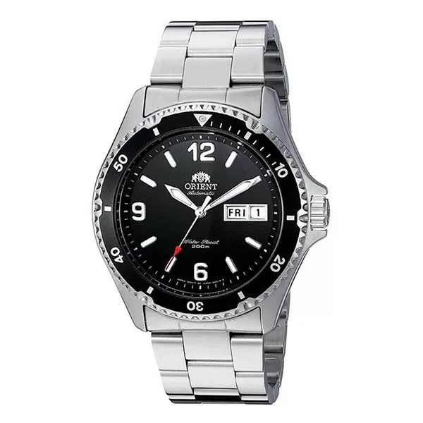 Đồng Hồ Nam Orient FAA02001B9 Màu Bạc Mặt Đen