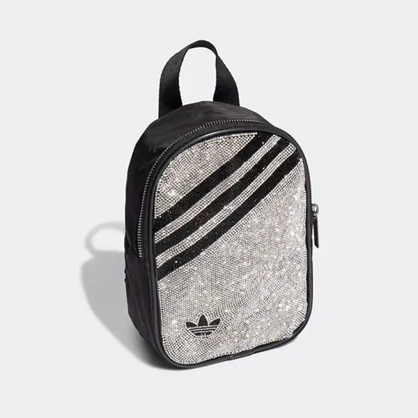 Balo Mini Adidas H09138 Màu Bạc Đen