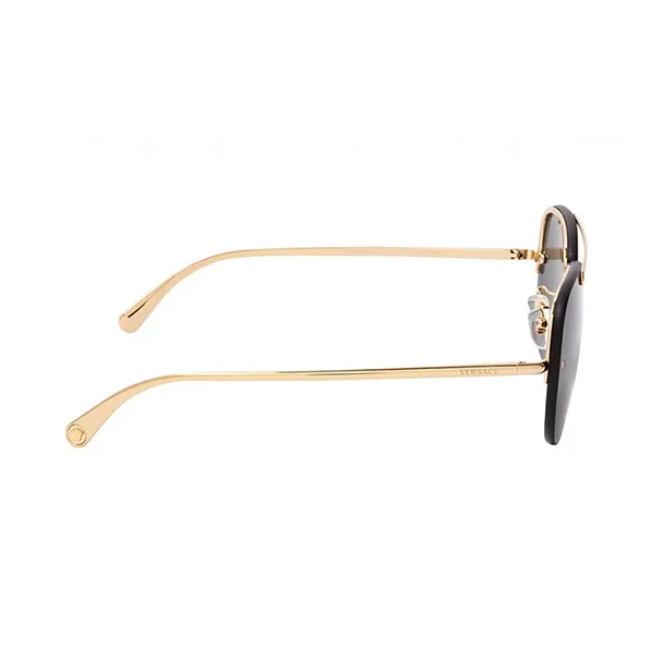 Kính Mát Versace Medusa Glam Pilot Sunglasses VE2231 100287 Màu Xám Vàng - Kính mắt - Vua Hàng Hiệu
