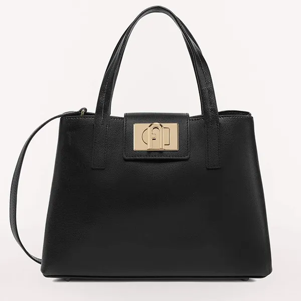 Túi Xách Tay Furla 1927 Tote M Nero Màu Đen