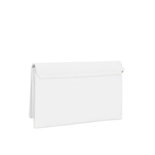 Ví Cầm Tay Furla Belvedere XL Envelope Clutch Bag Màu Trắng