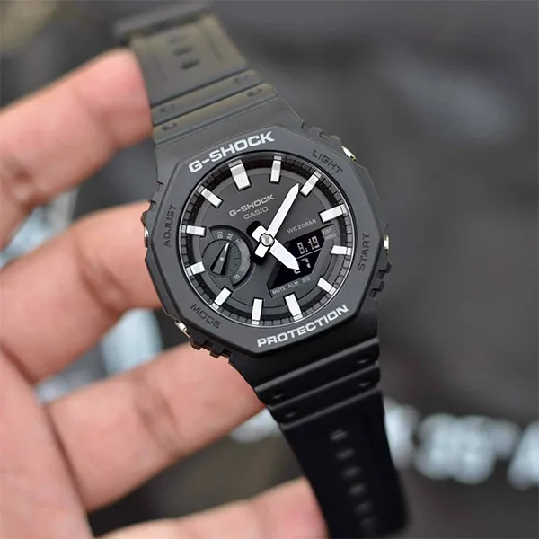 Đồng Hồ Nam Casio Analog-Digital GA-2100-1A Màu Đen - Đồng hồ - Vua Hàng Hiệu