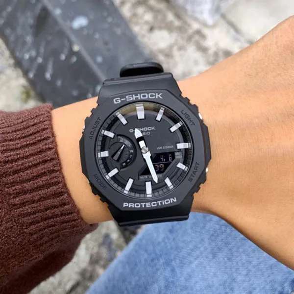 Đồng Hồ Nam Casio Analog-Digital GA-2100-1A Màu Đen - Đồng hồ - Vua Hàng Hiệu