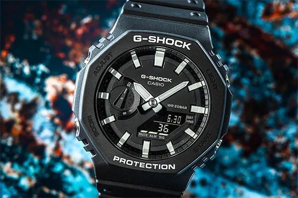 Đồng Hồ Nam Casio Analog-Digital GA-2100-1A Màu Đen - Đồng hồ - Vua Hàng Hiệu