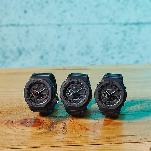 Đồng Hồ Nam Casio Analog-Digital G Shock GA2100-1A4 Màu Đen