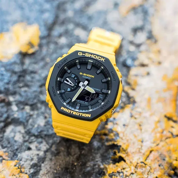 Đồng Hồ Nam Casio G Shock GA-2110SU-9A Màu Vàng - Đen